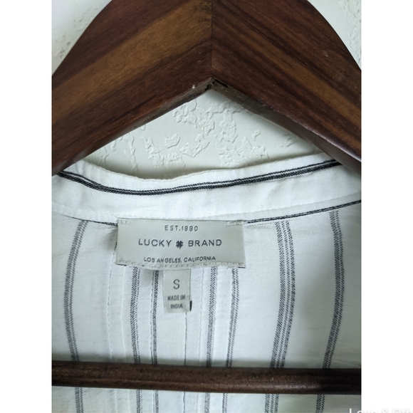 Lucky Brand Stripe Blouse - Picture 4 of 5